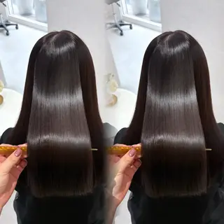 ロング カラー 透明感/チョコカラー 💍TAMA💍のヘアスタイル