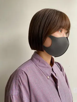 ミディアム 🍃YURI 🍃のヘアスタイル
