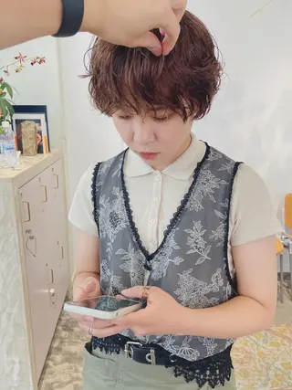 ショート スギヤマ ショウゴのヘアスタイル