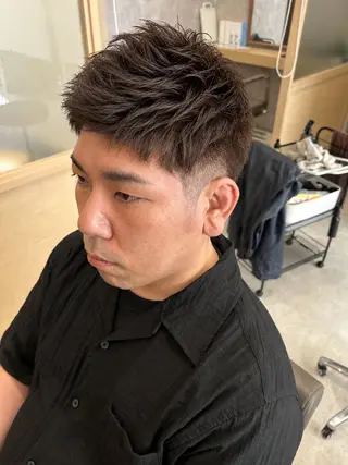 ショート メンズ 久木原 ゆりのヘアスタイル