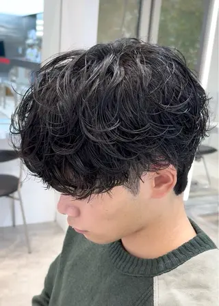 パーマ メンズ ゆきえ🤍 fifth/パーマ‪のヘアスタイル