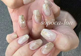ネイル sopoca-lon 桂店①のネイルデザイン