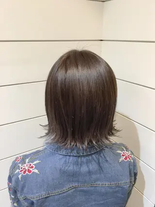 ミディアム カラー 🍊新宿南口🍊 ERINAのヘアスタイル