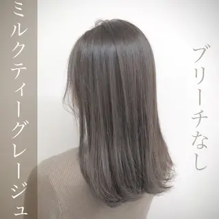 セミロング うる艶/レイヤー 🪞池袋LAND🪞のヘアスタイル