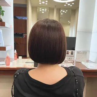 ミディアム ❤️スダユキナ❤️ 髪質改善水素カラーのヘアスタイル
