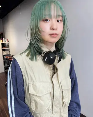ショート カラー 🧡色落ちまで2度 楽しめる🧡ヨシキのヘアスタイル