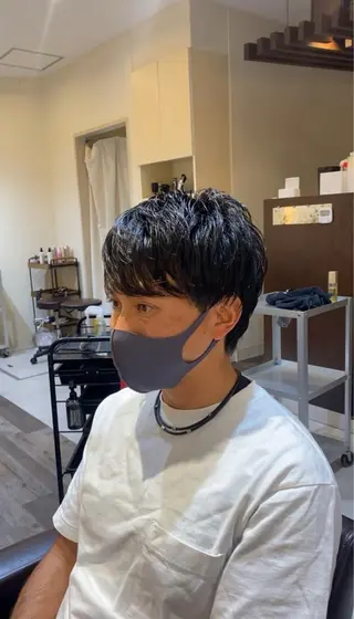 メンズ 横山 カミールのヘアスタイル