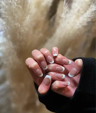 ミディアム カラー パーマ ヘアアレンジ メンズ キッズ ネイル マツエク・マツパ el. by Aoのネイルデザイン