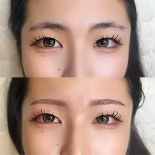 アイブロウ 山下 帆乃花のマツエク・マツパデザイン