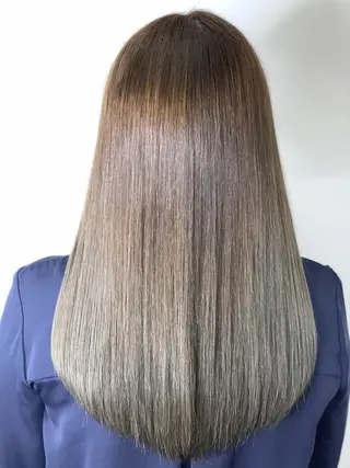 ロング IORI #韓国ヘア#髪質改善のヘアスタイル