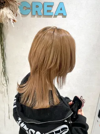 ミディアム ⚜️ウルフカット⚜️ タナミ ミハルのヘアスタイル