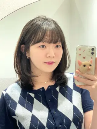 ショート ❤︎︎韓国ヘア❤︎︎ 𝑺𝒉𝒊𝒉𝒐のヘアスタイル