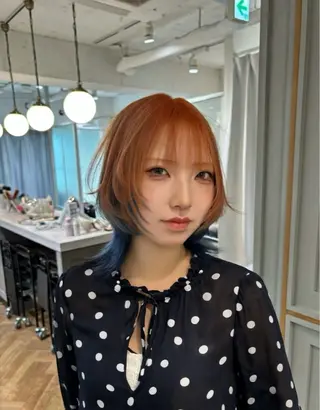 ショート カラー [渋谷美容師] 玲弥のヘアスタイル