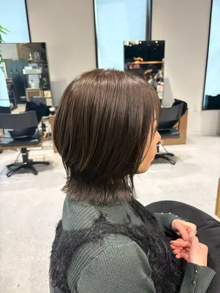 ミディアム 髪質改善カラー/ レイヤー/望月うららのヘアスタイル