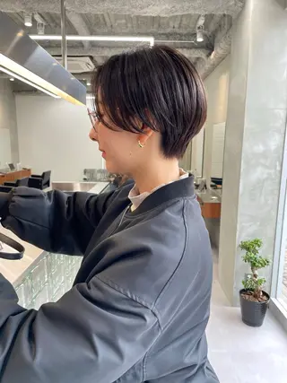 ショート 👑ボブはお任せ ミヤノ👑のヘアスタイル