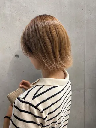 ショート 推し活カラー/ アレンジ🩵ayaのヘアスタイル