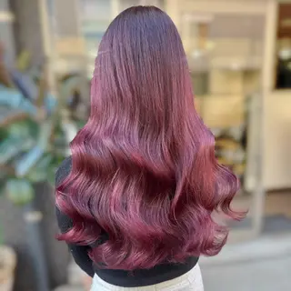 ロング カラー ブリーチなしカラー kana🐱のヘアスタイル