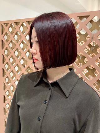 ショート カラー 川間 将彦のヘアスタイル