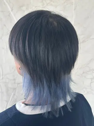 カラー メンズ 福本 ルミのヘアスタイル