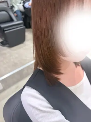 ミディアム anB アオイのヘアスタイル