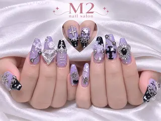 ネイル 長さだし専門店 M2　rikaのネイルデザイン