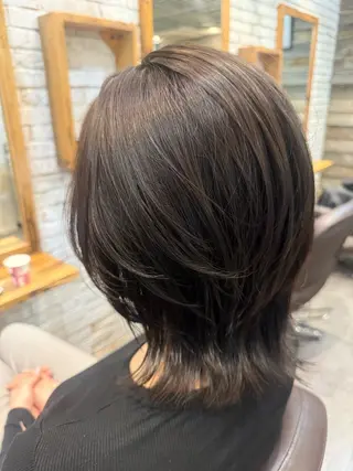 ミディアム カラー 🍓 JURiA 🍓のヘアスタイル