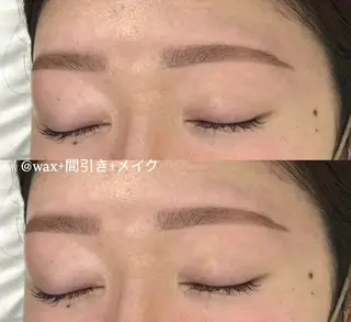 アイブロウ 垢抜け美眉肌♡ /momoka.kaのマツエク・マツパデザイン