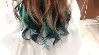 セミロング カラー 【メンズカット】 澤下瑛一のヘアスタイル