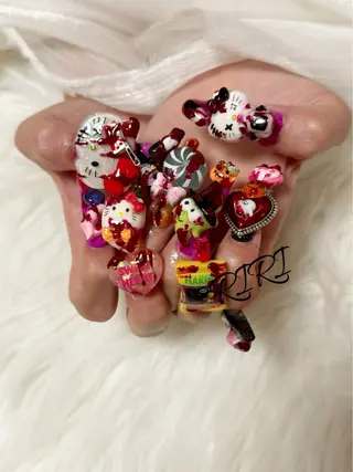 ネイル riri オーナーのネイルデザイン