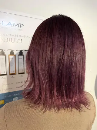 ミディアム カラー 🍊新宿南口🍊 ERINAのヘアスタイル