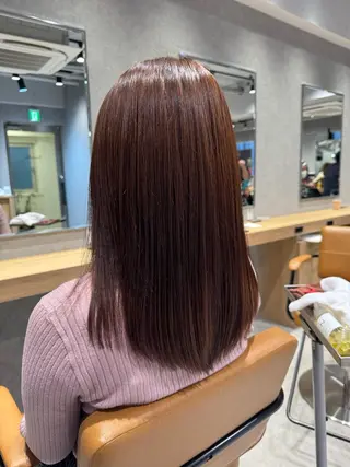 ロング カラー 髙栁 公暉🇰🇷💫のヘアスタイル
