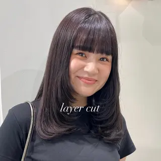 ミディアム カラー 🌸🌸 sakura🌸🌸のヘアスタイル