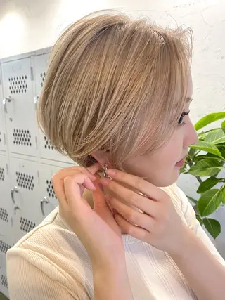 ショート カラー fit /HONOKAのヘアスタイル