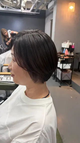 ショート やぶかみ りんのヘアスタイル