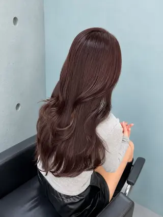 セミロング カラー 池袋/カラー特化🎨 ロング料金なし🩵のヘアスタイル