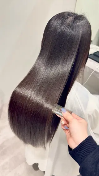 ロング パーマ 美髪矯正特化美容師✨ あんりのヘアスタイル