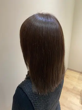 ミディアム 福木 康助のヘアスタイル