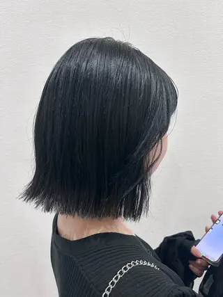ショート カラー レイヤー/ボブ/ パーマ/HARUKAのヘアスタイル