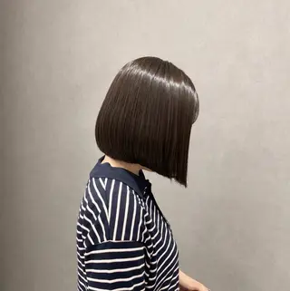 ミディアム すずきなつき 縮毛矯正🐰🌙のヘアスタイル