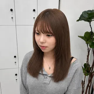セミロング カラー こうが JILLSTUDIOのヘアスタイル