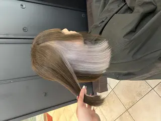ロング カラー 淵野辺カラーモデル 募集🌼畔上のヘアスタイル