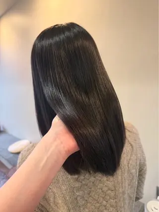 ミディアム カラー 【e's】鎌倉/義樹 /ヘアカラーのヘアスタイル
