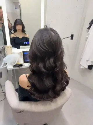 ロング パーマ 高橋 竜也のヘアスタイル
