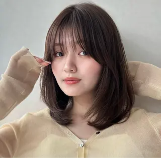 ミディアム ミディアム特化 COA 日向のヘアスタイル