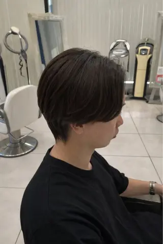 ショート パーマ メンズ メンズパーマ特化 真栄平有希のヘアスタイル