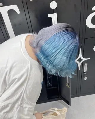 ミディアム カラー 地雷系  ピンク 🩷MOKAのヘアスタイル