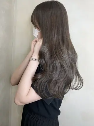 ロング 髪質改善、縮毛矯正 Core梅田茶屋町店のヘアスタイル