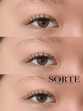 マツエク・マツパ eyelash SORTEのマツエク・マツパデザイン