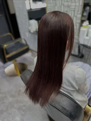 ロング 北村 理奈のヘアスタイル
