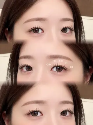 マツエク・マツパ natsumi / 梅田束感まつげ🎀のマツエク・マツパデザイン